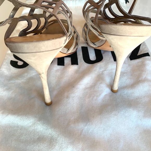 Schutz Juliana Heel Sandal in Tanino Leather - Picture 5 of 6